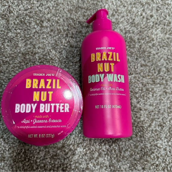 Trader Joe’s Bath Trader Joes Brazilian Nut Body Wash Body Butter